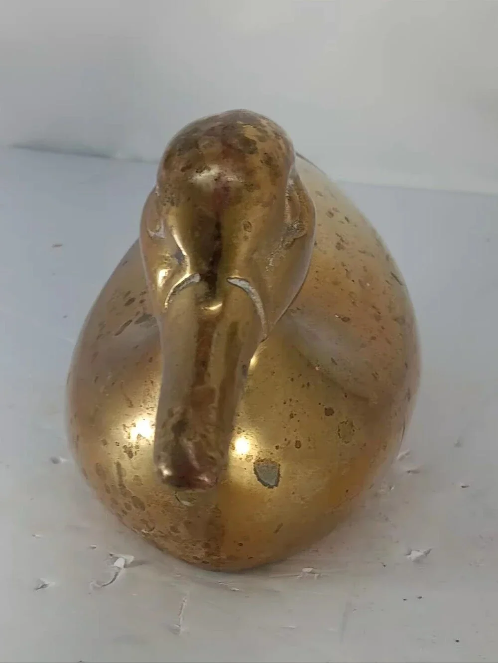 Solid Brass Duck Decoy Door Stop 10